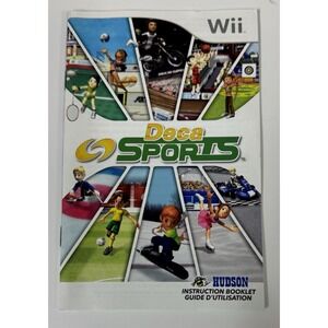 (Manual Only) Deca Sport Nintendo Wii Pristine Authentic‎ Instruction Booklet